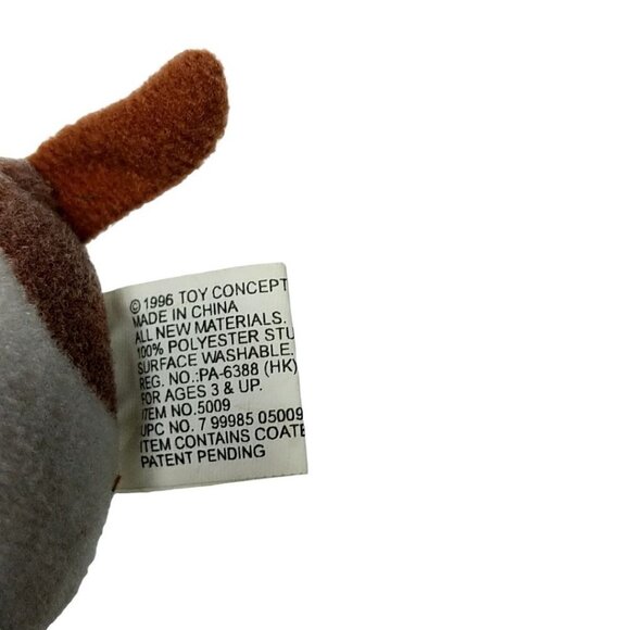 Vintage Toy Concepts Brown White Spotted Dog Stuffed Toy - Picture 5 of 5